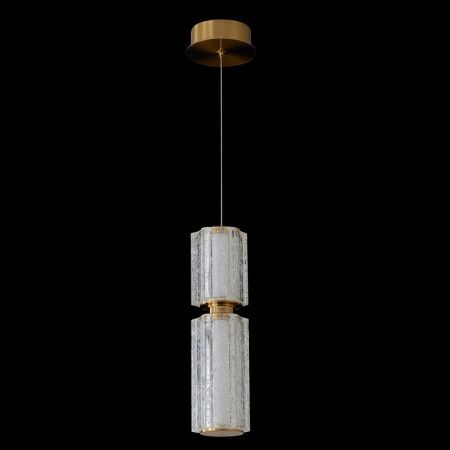 Светильник подвесной Crystal Lux Antique (Антикуе) ANTIQUE SP23W LED BRASS