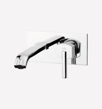 Смеситель для раковины Webert Azeta AZ830606015 настенный хром