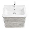 Тумба под раковину Roca Ronda ZRU9303002 60х40 подвесная цвет серый/белый
