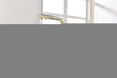 Смеситель для кухни Paulmark NEO Ne214419-G на мойку золото