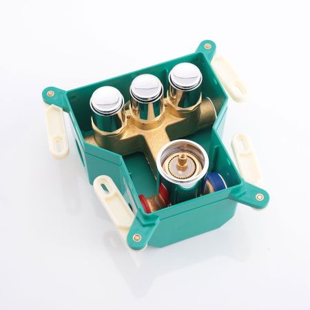 Смеситель для душа Vincea VSCV-431GM встраиваемый в стену вороненая сталь