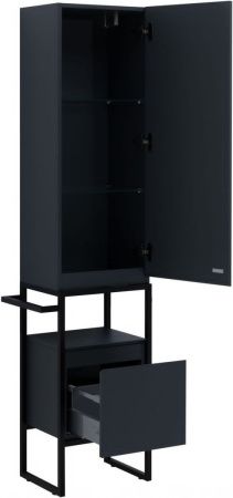 Шкаф-пенал Allen Brau Priority 1.31005.AM 40х180 напольный цвет черный