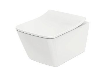 Чаша унитаза подвесная Toto CW532Y цвет белый без сиденья безободковая смыв торнадо