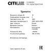 Светильник настенно-потолочный Citilux Тринити CL238640