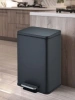 Ведро мусорное педальное WeltWasser WW GOLF BL 17L (10000013414)