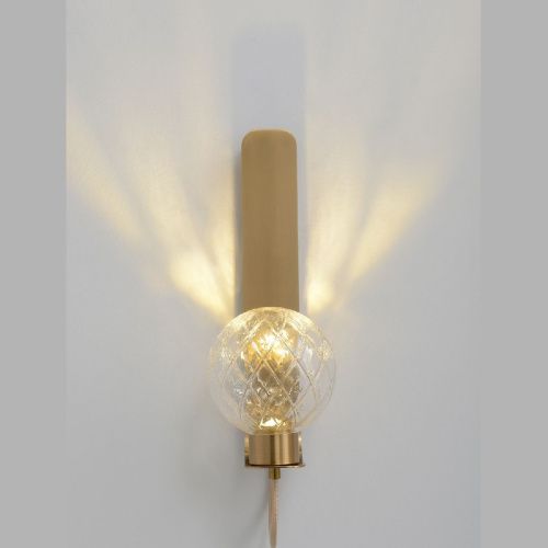 Бра Crystal Lux Bella (Белла) BELLA AP1 BRASS - фото 3