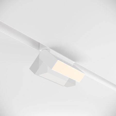 Трековый светодиодный светильник Maytoni Technical Basis Rot (Базис поворотный) TR013-2-10W3K-W