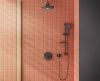 Душевой гарнитур Vitra Bliss A4574336EXP настенный черный