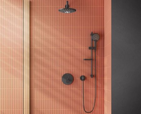 Душевой гарнитур Vitra Bliss A4574336EXP настенный черный