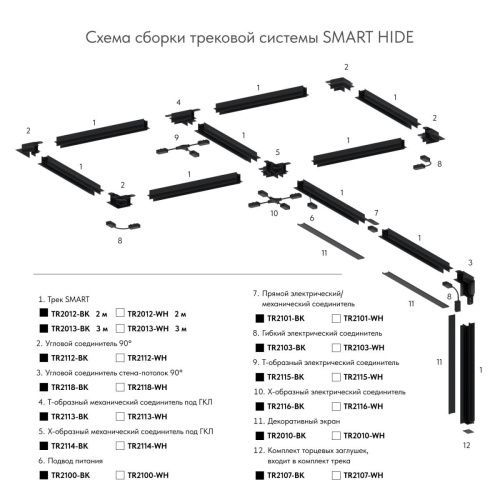 Коннектор Denkirs Smart (Смарт) TR2103-BK - фото 4