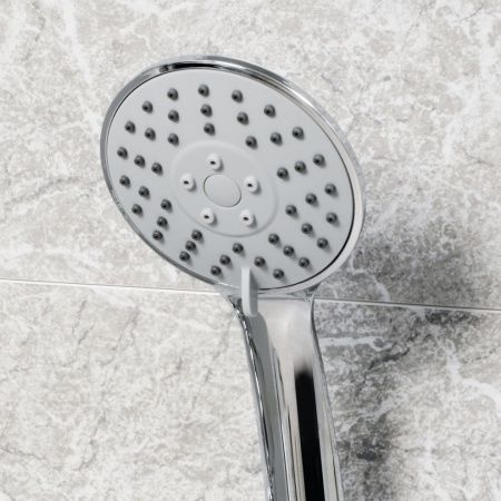 Смеситель для ванны Wasserkraft Rhin 4400 4401 настенный хром