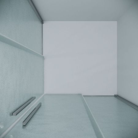 Душевая дверь Grossman Galaxy 1/2.K33.01.11.10.02 110х195 стекло текстурное профиль хром