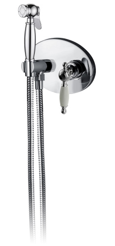Гигиенический душ со смесителем AltroBagno Opera AltroBagnoOpera060103Cr хром - фото 3