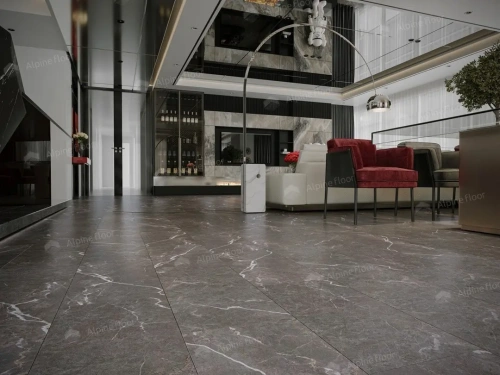 SPC ламинат Alpine Floor Stone Mineral Core ECO 4-29 MC Сторм толщина 0.4 см 43 класс 609,6х304,8 - фото 4