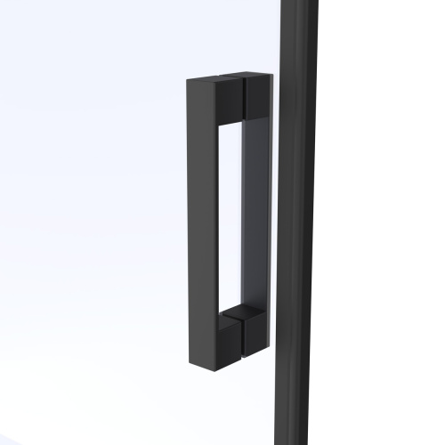 Душевая дверь Vegas-Glass Z2P Protec Z2P Protec 210 02М 05 210х200 стекло тонированное профиль черный матовый - фото 2