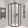 Душевой уголок RGW Passage 02085199-14 90х90 стекло прозрачное профиль черный без поддона