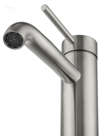 Смеситель Wonzon & Woghand STICK WW-88139017-BN на раковину/столешницу никель