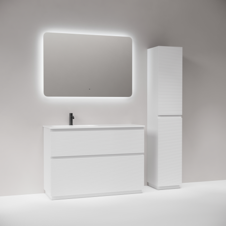 Тумба под раковину Sancos FOLK Floor FL120FLW 120х40 напольная цвет белый