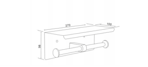 Бумагодержатель D-Lin D201506-2 - фото 2