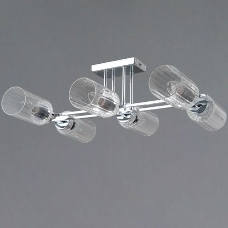 Люстра потолочная Illumico IL0780-6CSQ-25 CR NAPLES