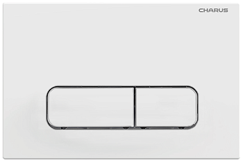 Клавиша смыва механическая CHARUS Elegia FP.320.12.01 цвет белый матовый