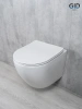 Унитаз подвесной Gid Tornado 62258Y белый с сиденьем микролифт безободковый смыв торнадо