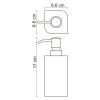 Дозатор для жидкого мыла WasserKRAFT 2799