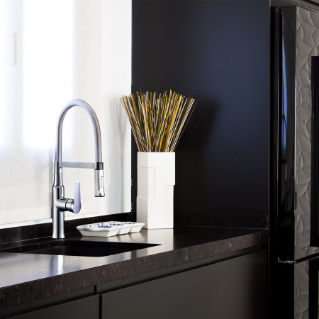 Смеситель для кухни Clever Chef Agora 98764 на раковину хром