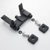 Душевая стойка Shevanik S9636H настенная цвет черный