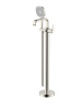 Смеситель для ванны Wonzon & Woghand Tetra WW-841220-BN напольный никель