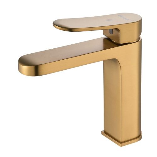 Смеситель Shevanik S4501G на раковину золото - фото 2