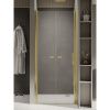 Душевая дверь New Trendy NEW SOLEO Light gold D-0457A 100х195 стекло прозрачное профиль золото