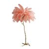 Торшер Delight Collection Ostrich Feather (Острицх Феатхер) BRFL5014 pink/antique brass