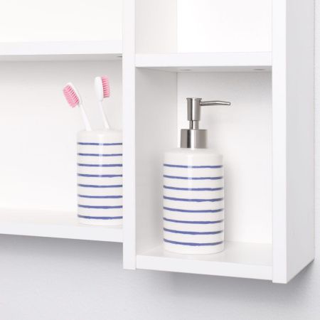 Зеркало-шкаф Orange Sistema ST-60ZSW 60х70 подвесной цвет белый