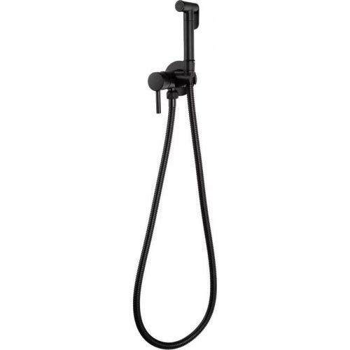 Гигиенический душ со смесителем Filarete Roun FL100BL черный - фото 2