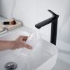 Смеситель для раковины Shevanik S43H S4311H на столешницу черный