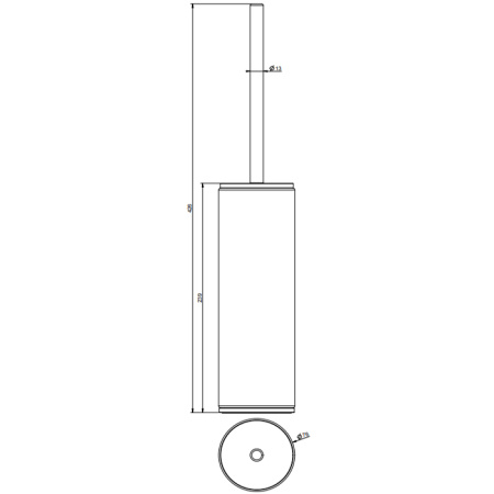 Ершик для унитаза Gessi Inciso 58543#031