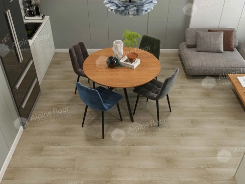 Кварцвиниловая плитка Alpine Floor Grand Sequoia LVT ECO 11-1802 Шварцвальд толщина 0.25 см 43 класс 1219,2х184,15 - фото 3