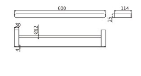 Полотенцедержатель CeramaLux Florenzia 63109