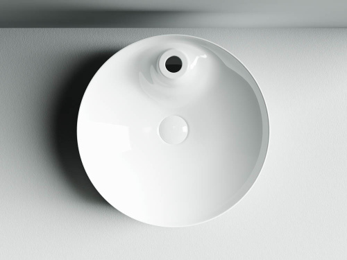 Раковина из сантехнического фарфора Ceramica Nova ELEMENT 44 см CN6014 накладная цвет белый - фото 5