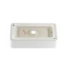 Раковина из сантехнического фарфора Melana 320320-805 50х20 накладная цвет белый без отверстий под смеситель