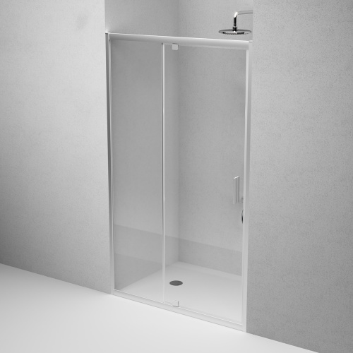 Душевая дверь Am.Pm Gem W90G-120-1P-MT 120х195 стекло прозрачное профиль хром матовый - фото 5