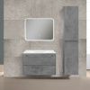 Тумба под раковину Vincea Fine VMC-2F800BT 80х50 подвесная цвет серый