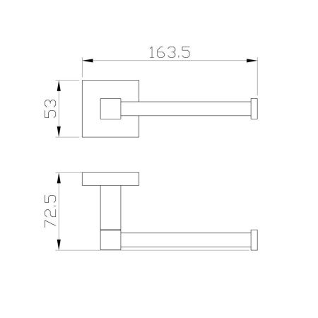 Бумагодержатель Wonzon & Woghand Polo WW-8906-BN