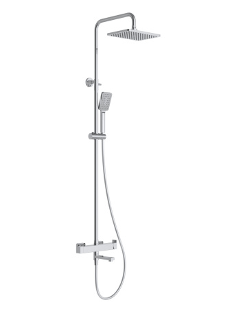 Душевая стойка Cezares SLIDER SLIDER-CVD-01 настенная цвет хром