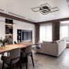 Люстра потолочная LED4U L11003-5 BK