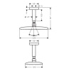 Верхний душ Hansgrohe Raindance E 27380000 25х15 хром