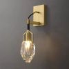 Бра Delight Collection Wall lamp (Валл ламп) 8960-1W brass/clear