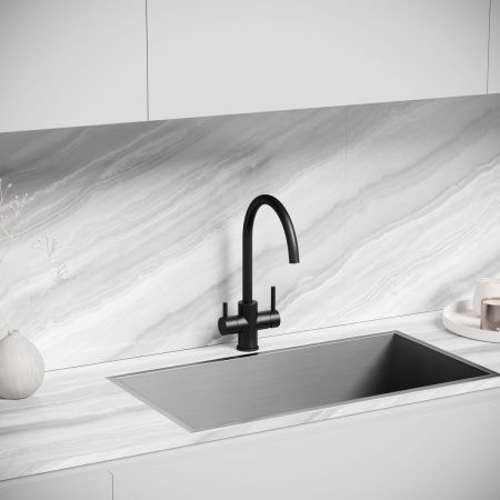 Смеситель для кухни Sancos Taper SC4012MB на мойку черный