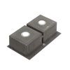 Кухонная мойка Melana ProfLine DS8045H 80х45 цвет серый поверхность матовая